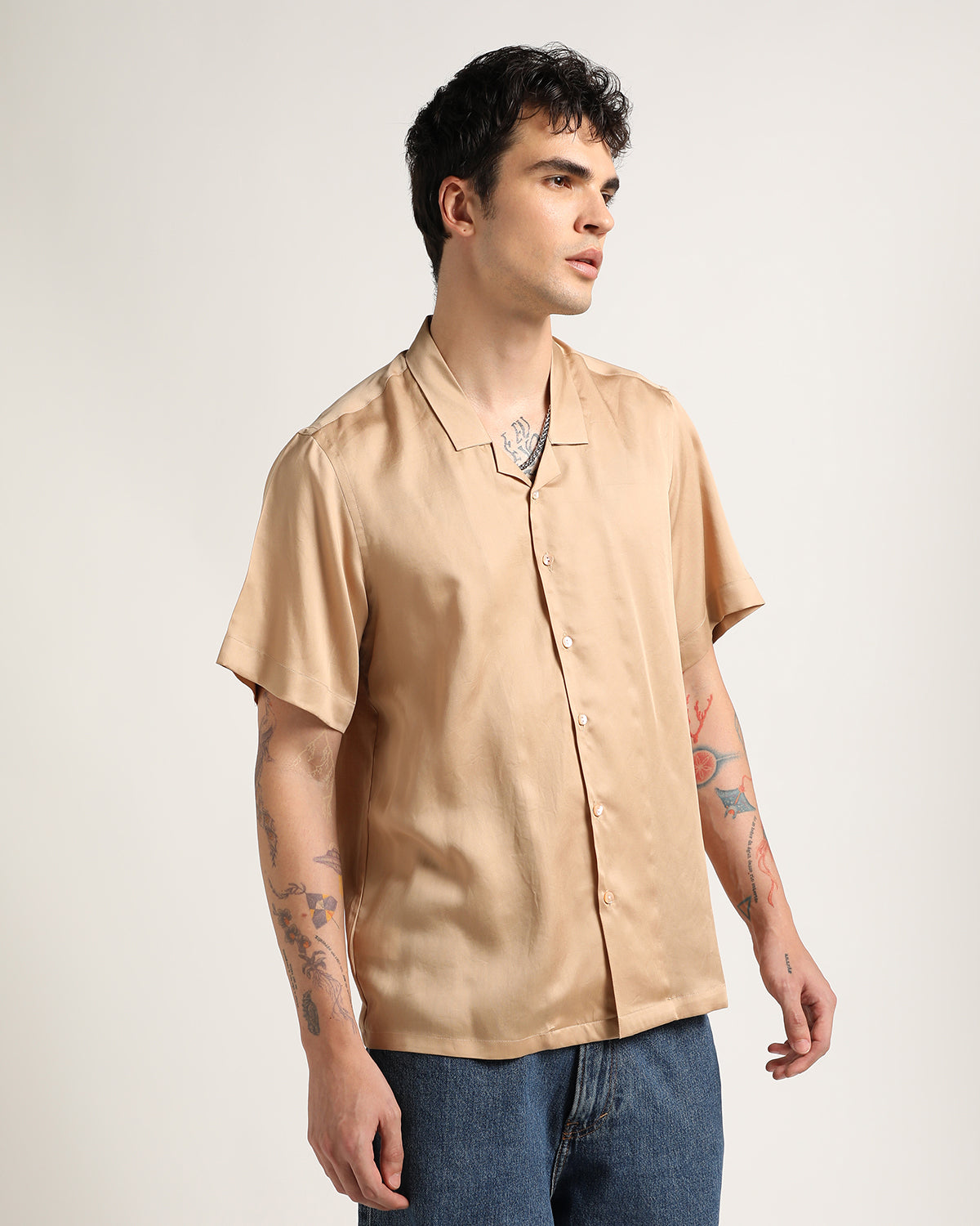Men Streetwear Shirts Bundle Of 2