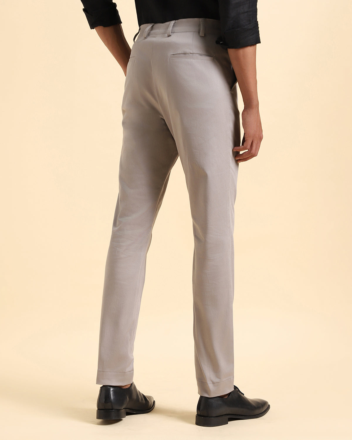 Eco-Friendly Grey Organic Cotton Stretchable Pants