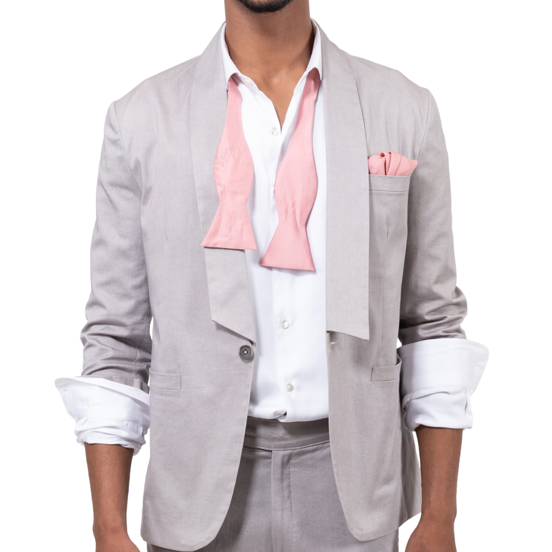 Pink Pocket Square